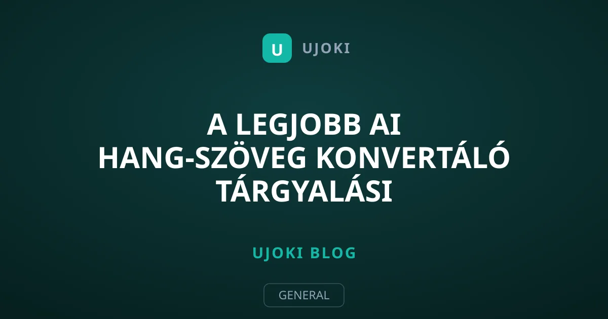 A legjobb AI hang-szöveg konvertáló tárgyalási asszisztensek